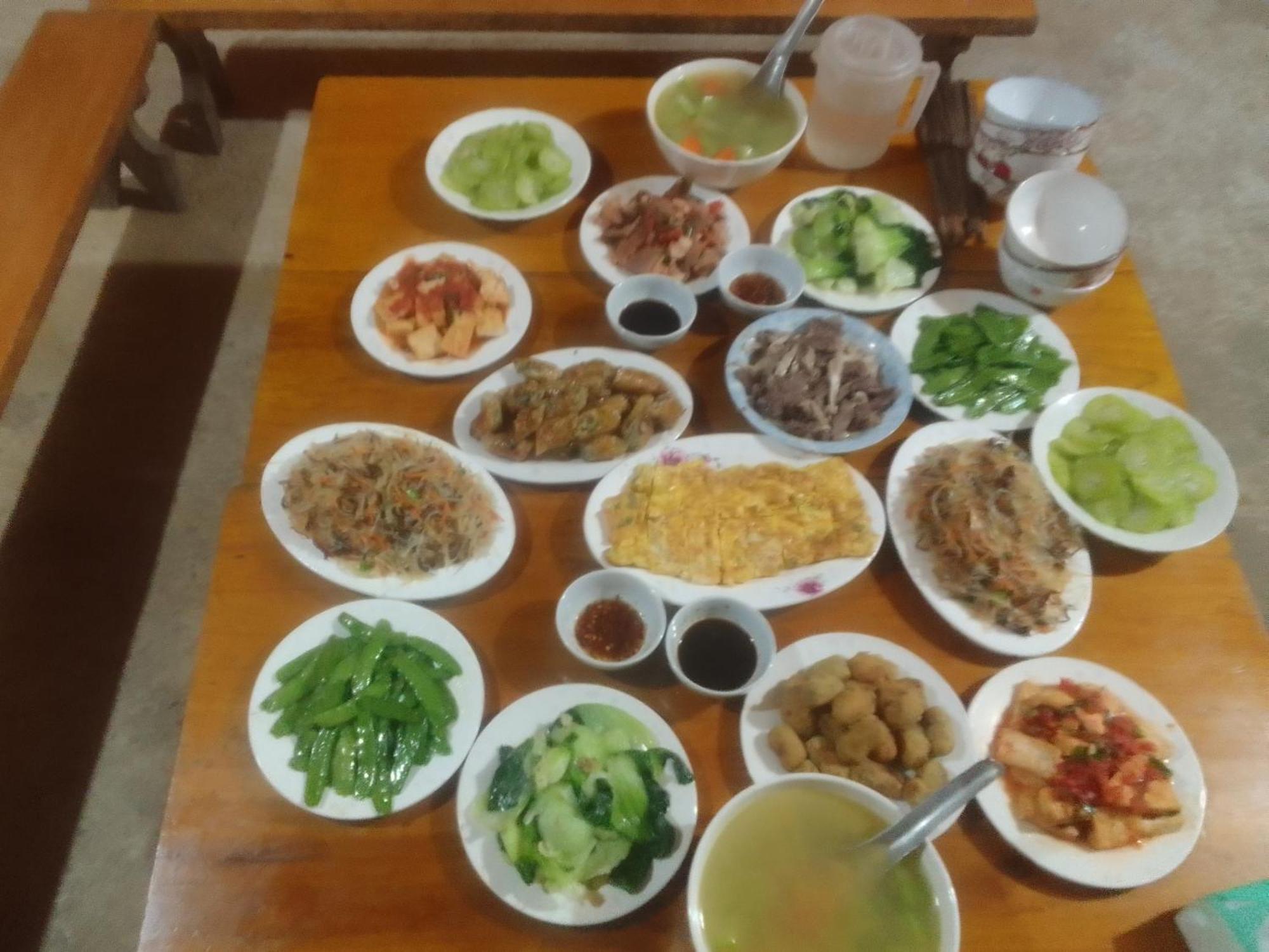 Hoang Nam Homestay Quan Ba Esterno foto